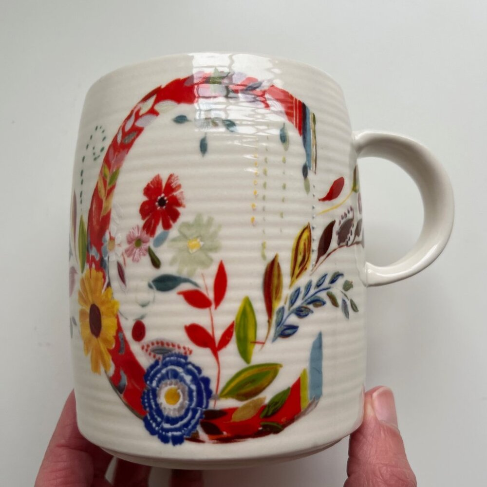 Anthropologie Petal Palette Mug by Starla Halfmann | C